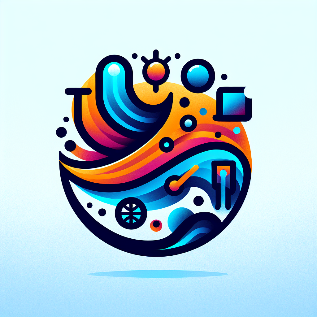 A logo for a web school site focusing on collaborative learning and thoughtful discussions, with a design that reflects a modern and interactive approach to education, incorporating elements of unity and knowledge sharing.